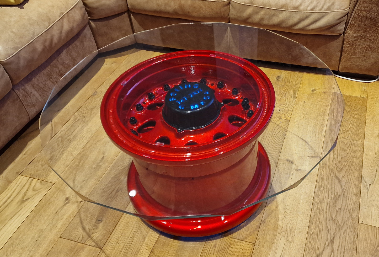 Boeing 747 - Super Rare One of a Kind Wheel Coffee Table