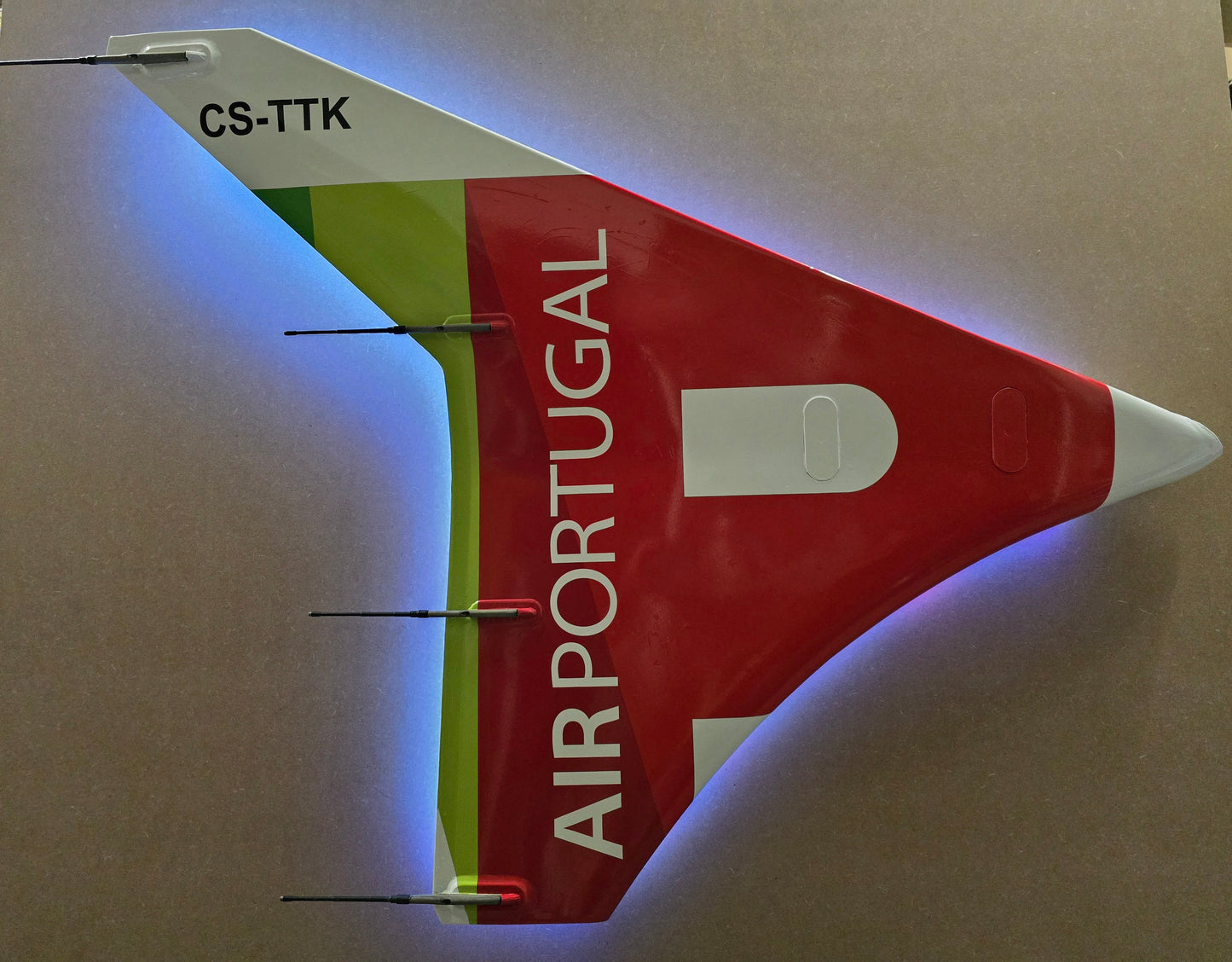 TAP Air Portugal Airbus A319 - Wingtip Wall Art